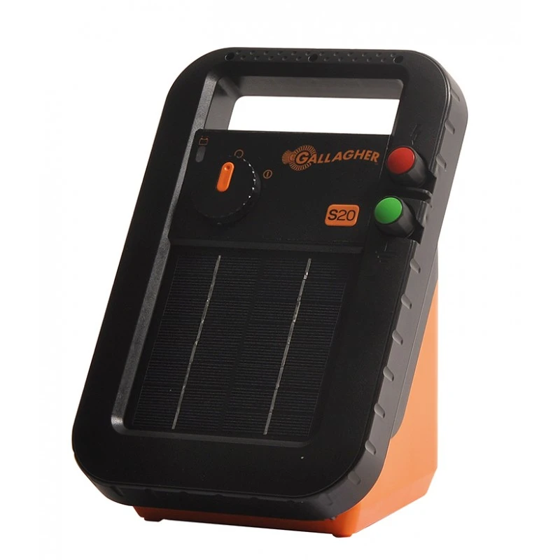 Gallagher S20 Solar Schrikdraadapparaat Incl. Batterij 1 Gallagher S20 Solar Schrikdraadapparaat Incl. Batterij