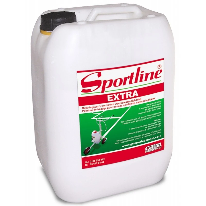 GTM Sportline EXTRA Belijningsverf 12kg 1 GTM Sportline EXTRA Belijningsverf 12kg