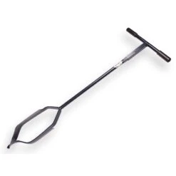 De Wit Grondboor 20 Cm. Met Gedraaide Punt, Verlengbaar.