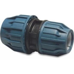 JASON Verloopkoppeling PP 50 MM X 40 Mm Knel 16bar Zwart/blauw DVGW/KI