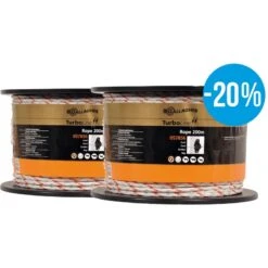 Gallagher DuopackTurboline Cord Wit 2X200M