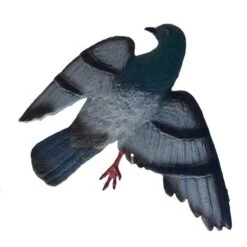 Vogelverschikker Flattypigeon - Kunststof Silhouet Van Een Dode Duif