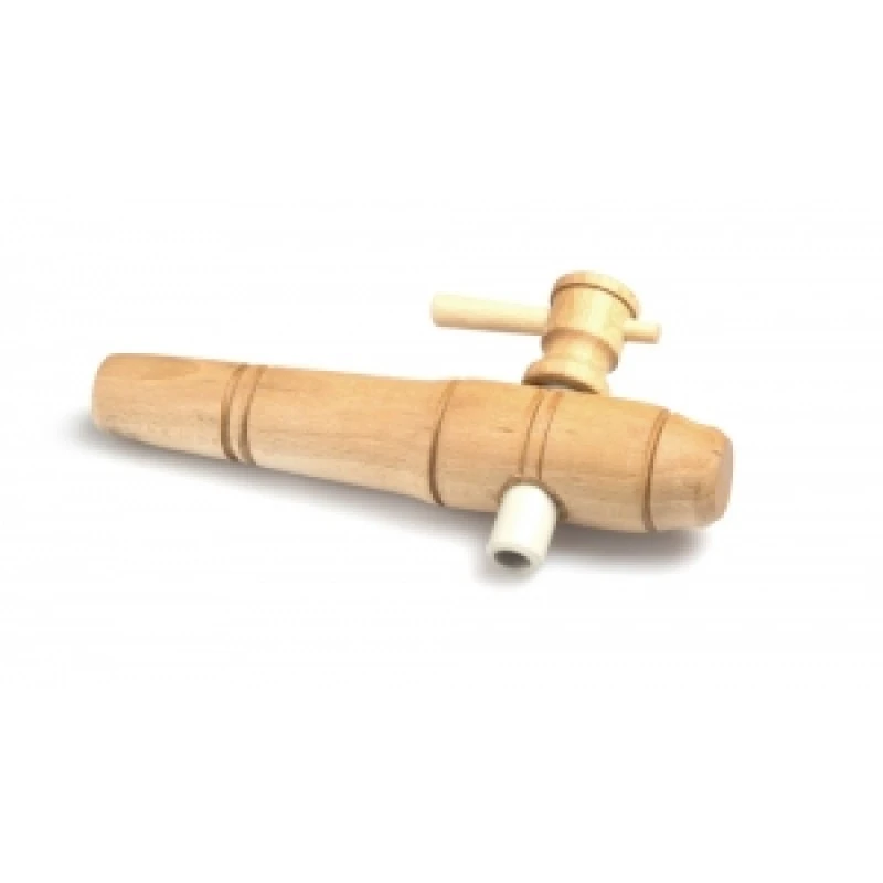 HOUTEN KRAAN GROOT 24 CM X ø 3,0-4,0 CM 1 HOUTEN KRAAN GROOT 24 CM X ø 3,0-4,0 CM